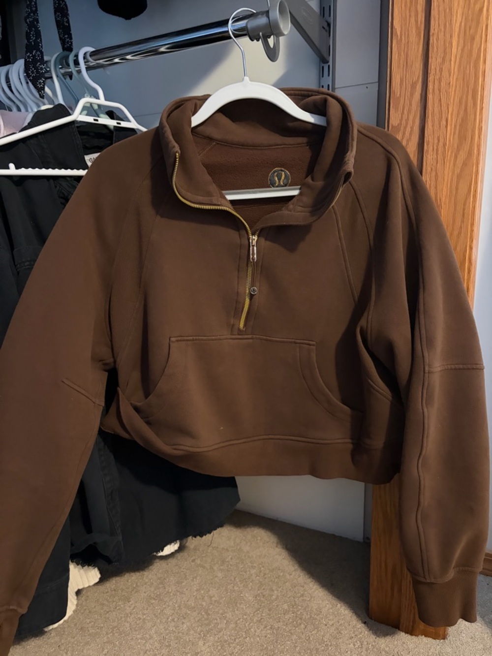 Lululemon scuba half zip M/L